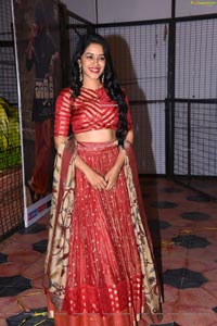 Mrunalini at Valmiki Pre Release Event