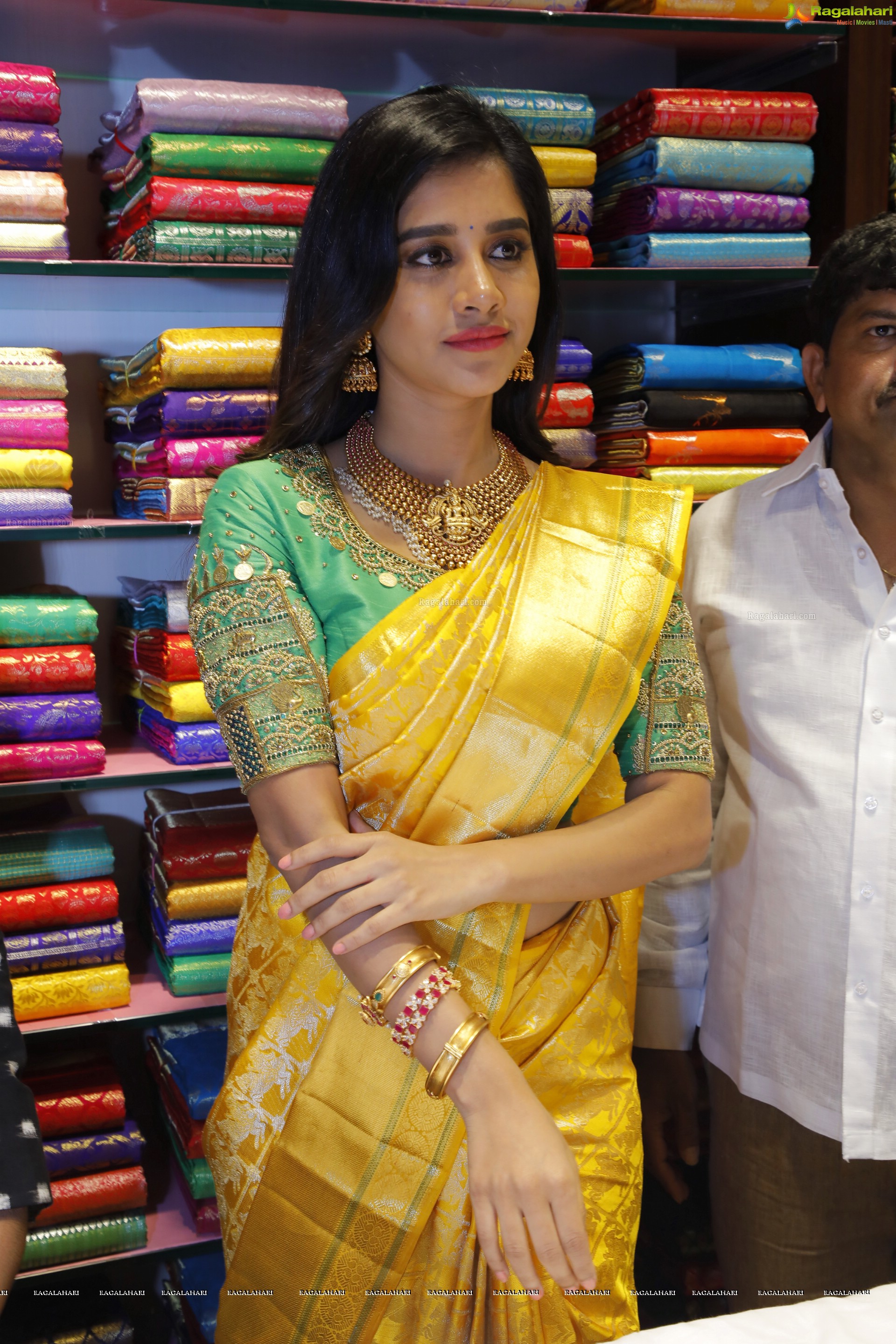 Nabha Natesh @ CMR Dilsukhnagar Showroom Opening - HD Gallery