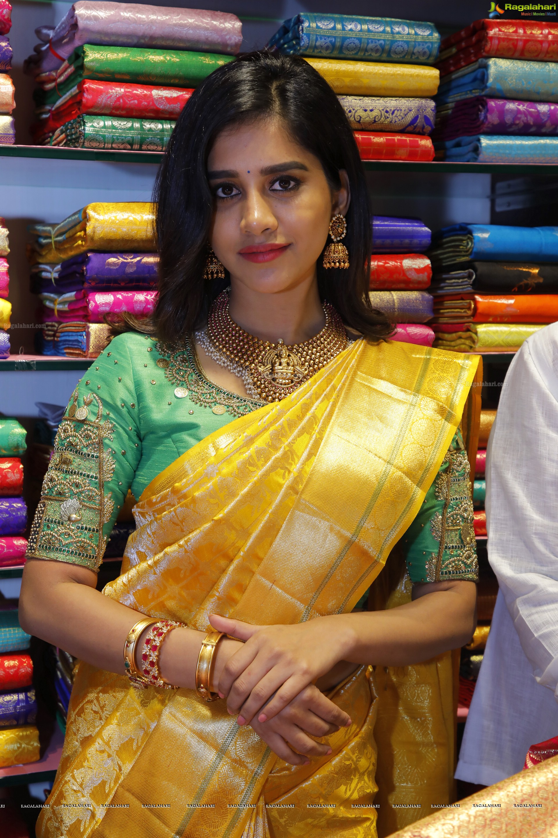 Nabha Natesh @ CMR Dilsukhnagar Showroom Opening - HD Gallery