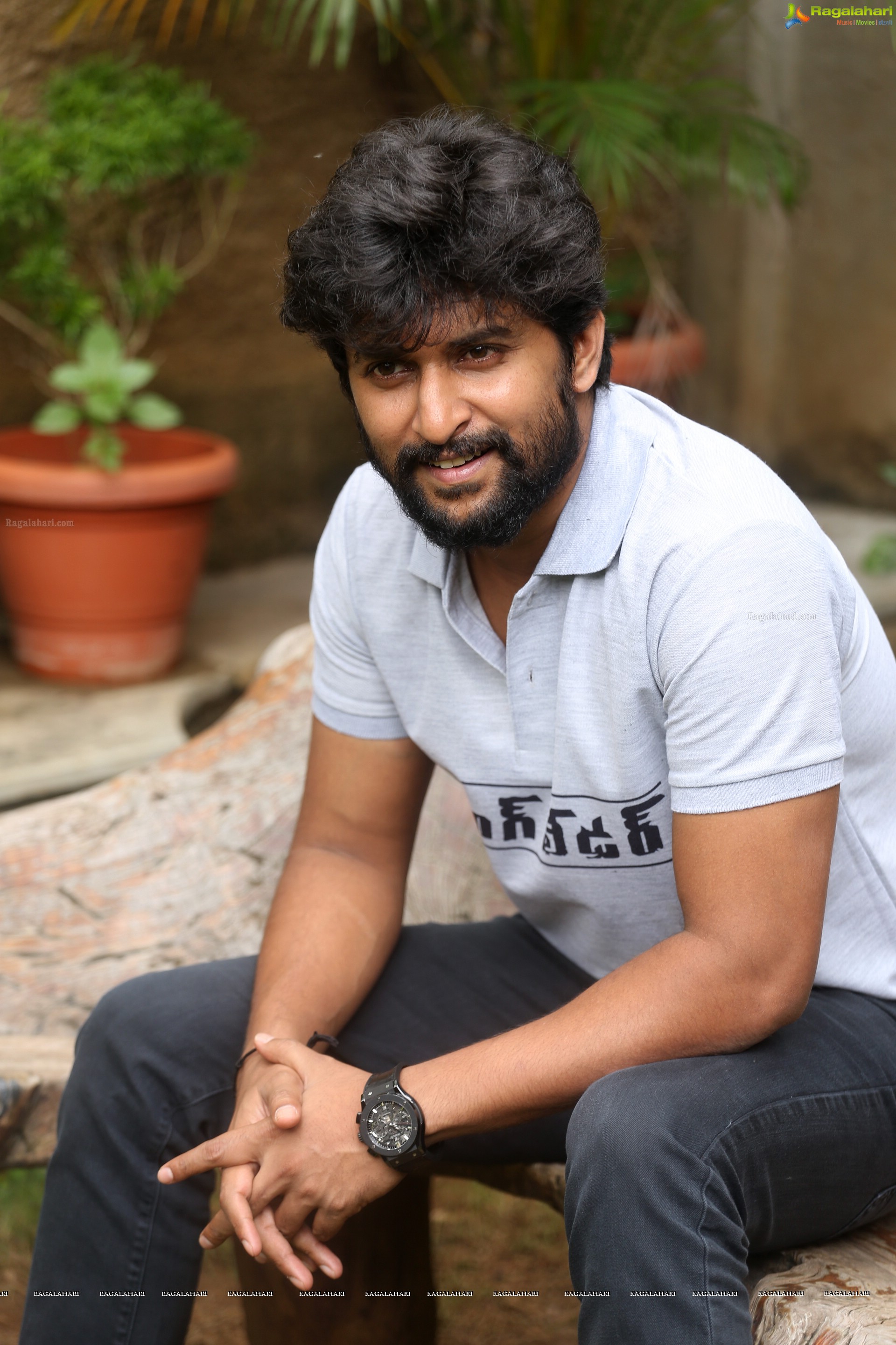 Nani @ Gang Leader Interview - HD Gallery