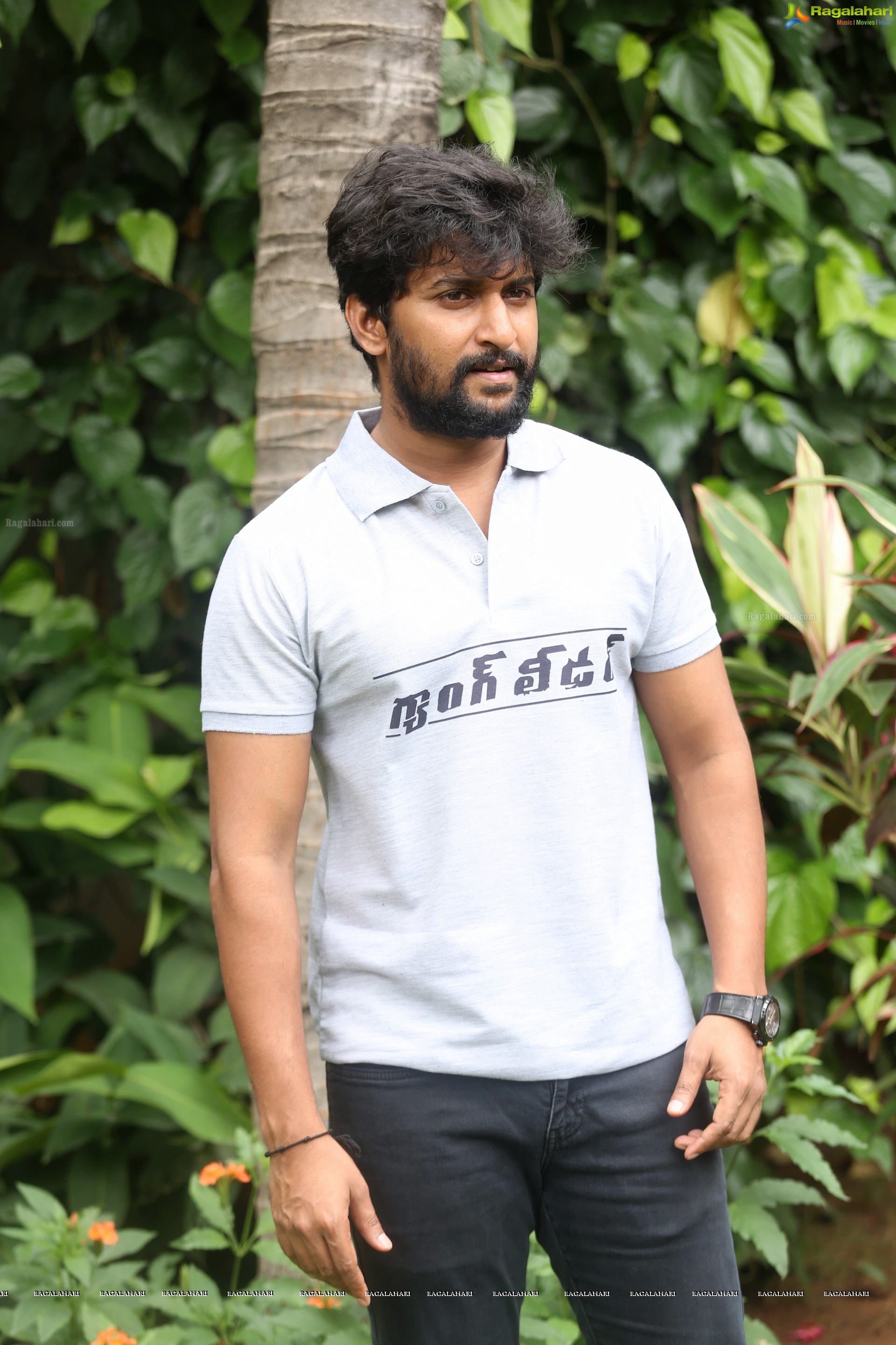 Nani @ Gang Leader Interview - HD Gallery