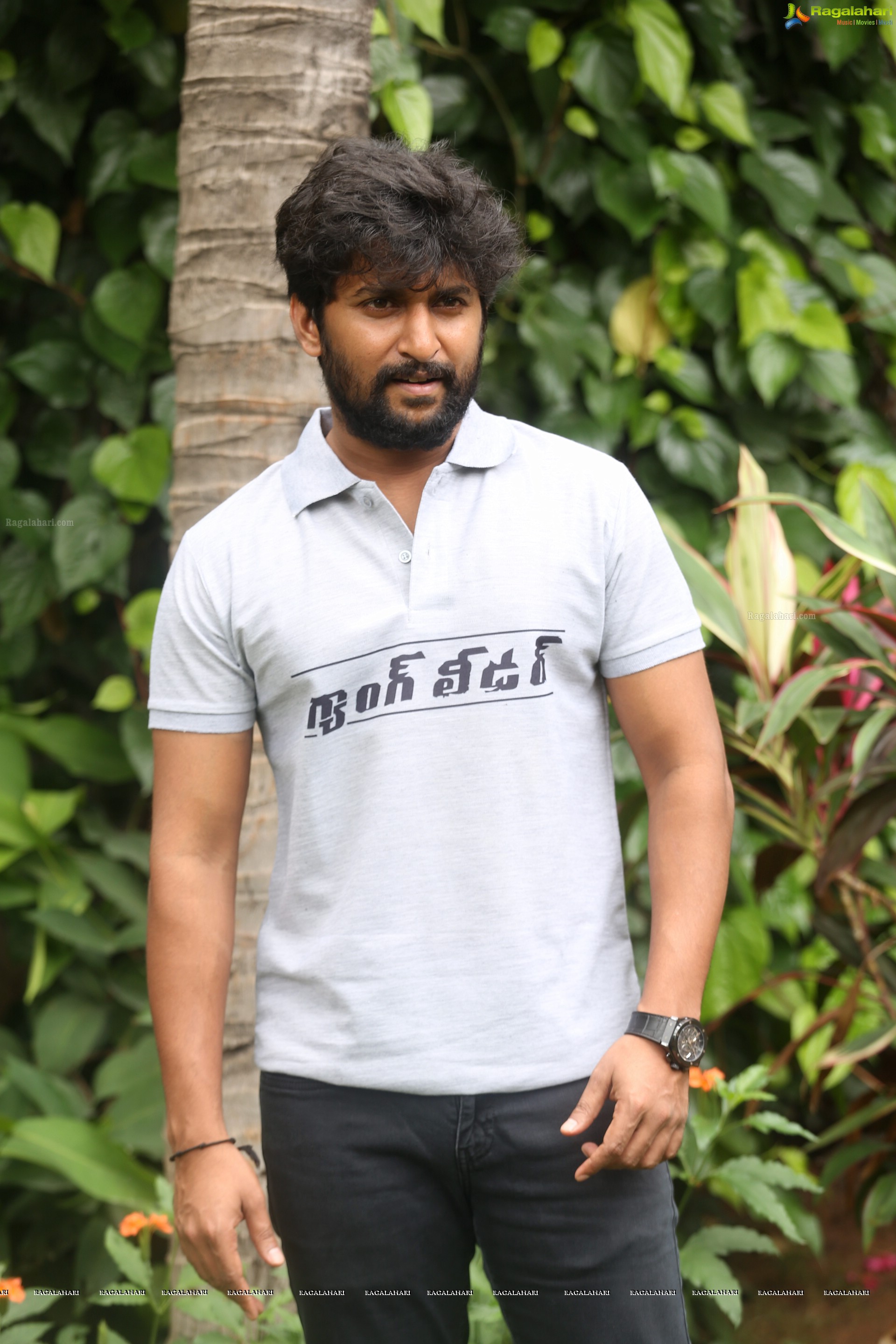 Nani @ Gang Leader Interview - HD Gallery