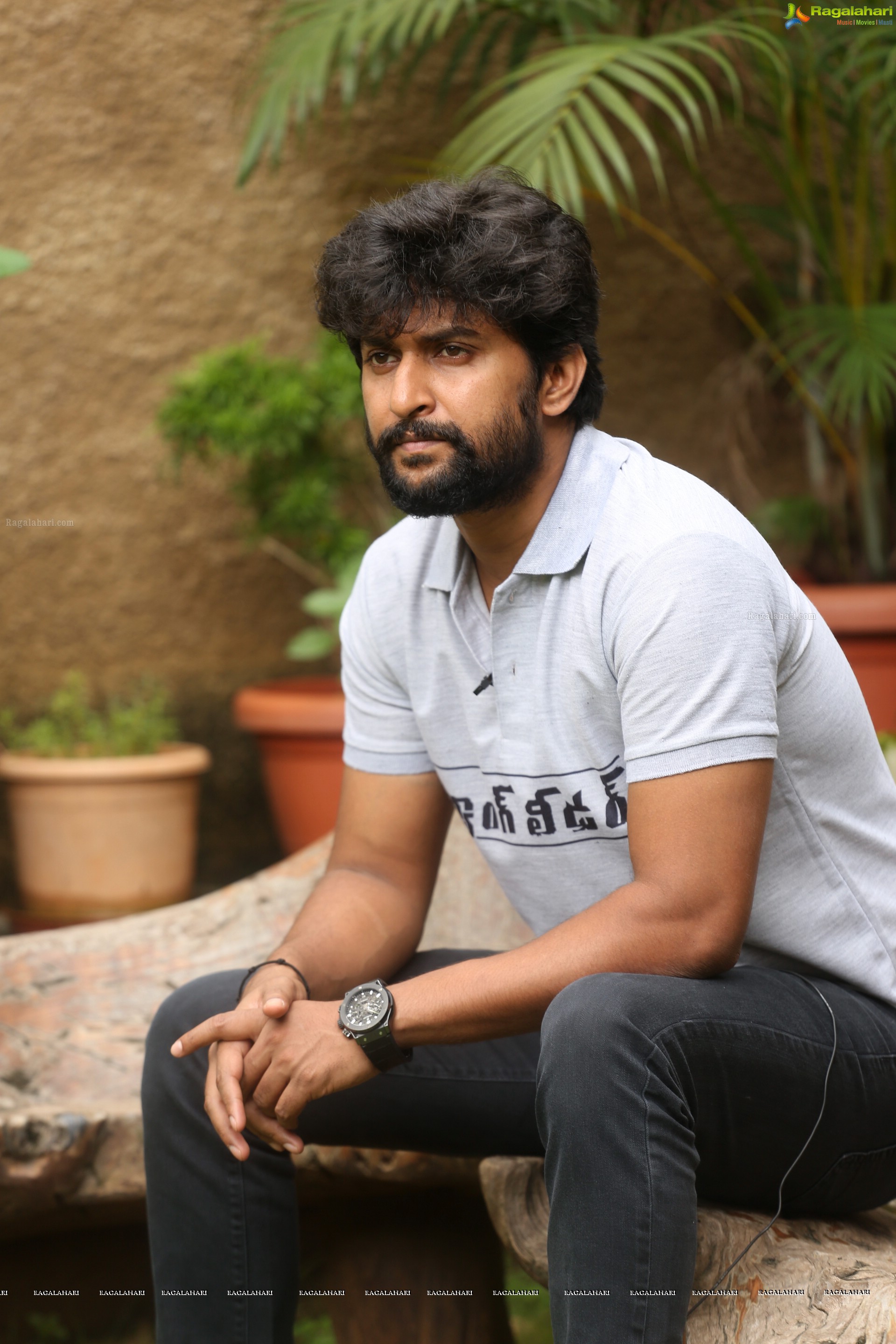 Nani @ Gang Leader Interview - HD Gallery