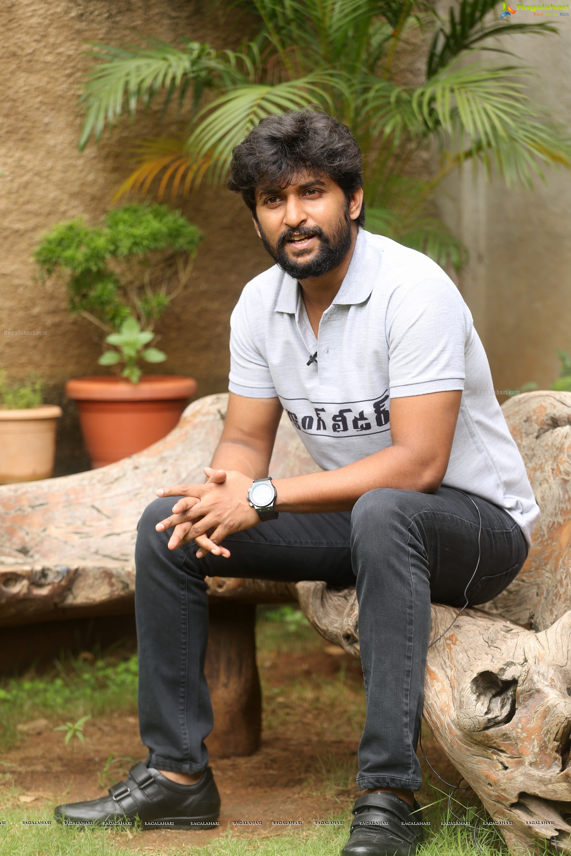 Nani @ Gang Leader Interview - HD Gallery