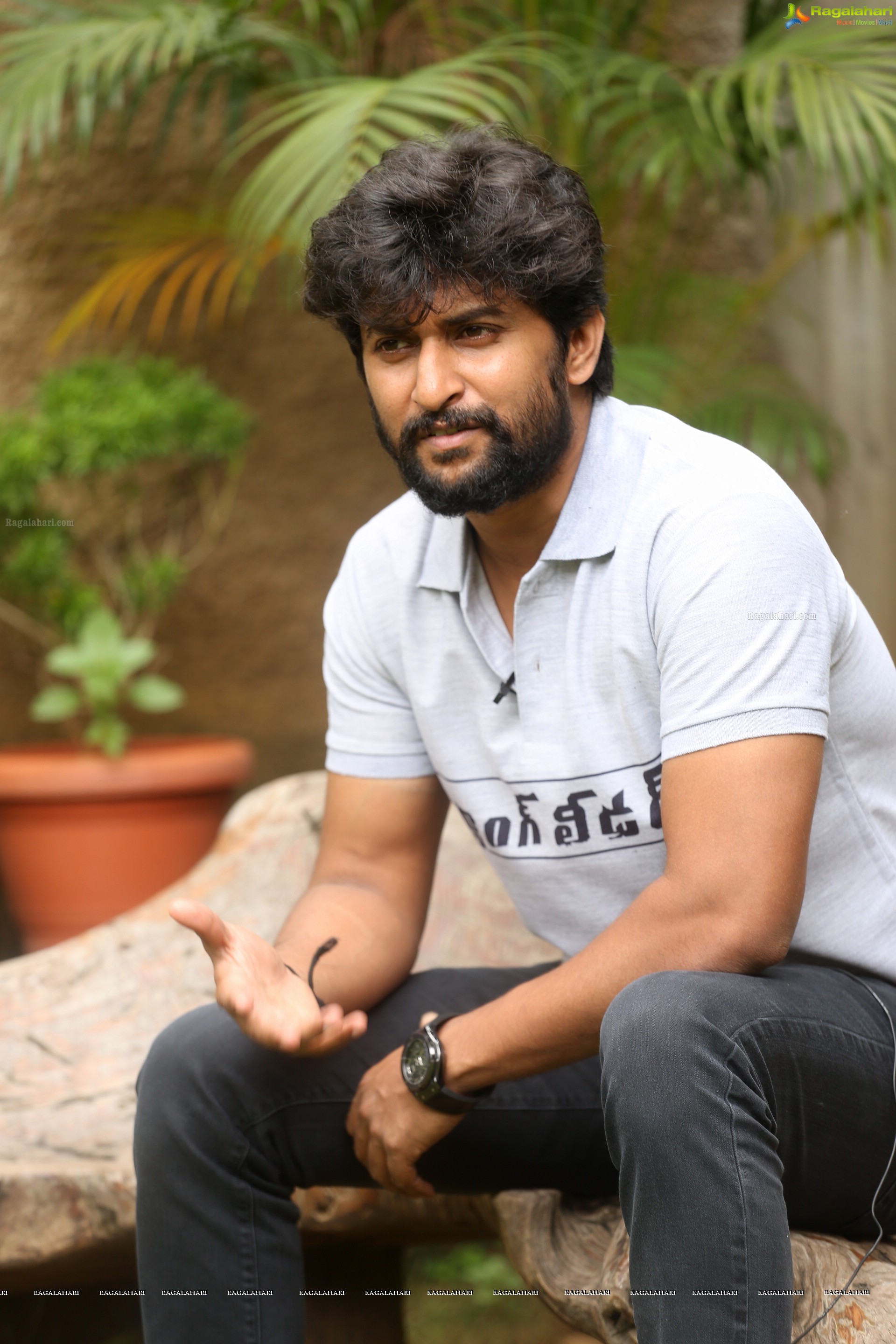 Nani @ Gang Leader Interview - HD Gallery