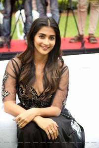 Pooja Hegde at Valmiki Press Meet