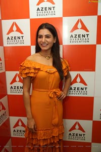 Samantha Akkineni at Azent Overseas Education Launch