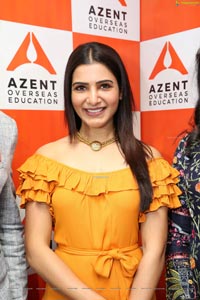 Samantha Akkineni at Azent Overseas Education Launch