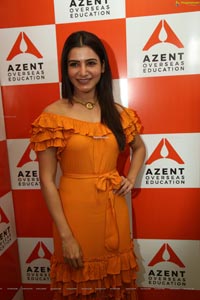 Samantha Akkineni at Azent Overseas Education Launch