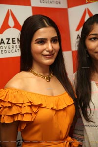 Samantha Akkineni at Azent Overseas Education Launch