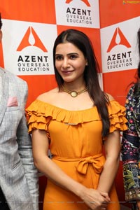 Samantha Akkineni at Azent Overseas Education Launch