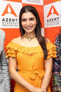 Samantha Akkineni at Azent Overseas Education Launch