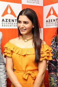 Samantha Akkineni at Azent Overseas Education Launch