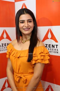 Samantha Akkineni at Azent Overseas Education Launch