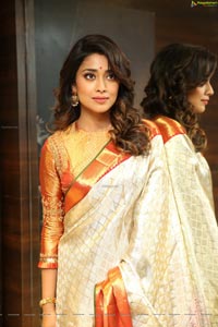 Shriya Saran at VRK Silks Chandanagar Showroom Launch