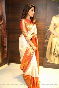 Shriya Saran at VRK Silks Chandanagar Showroom Launch