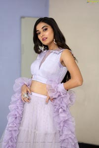 Stefy Patel at Ninnu Thalachi Movie Trailer Launch