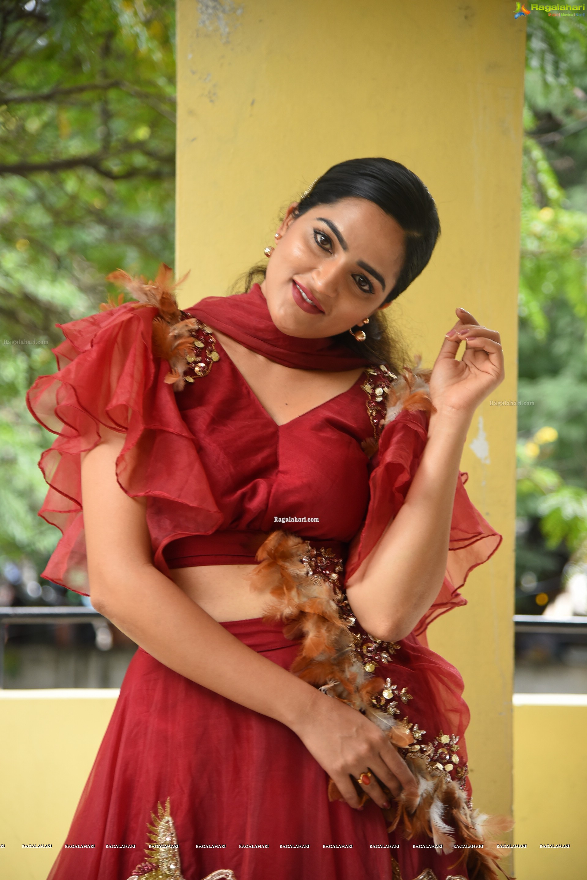 Sukrutha Wagle @ Rama Chakkani Seetha Press Meet - HD Gallery