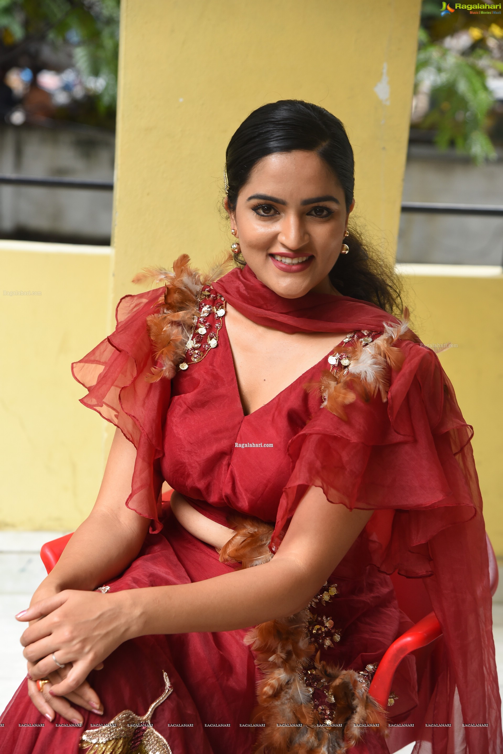 Sukrutha Wagle @ Rama Chakkani Seetha Press Meet - HD Gallery