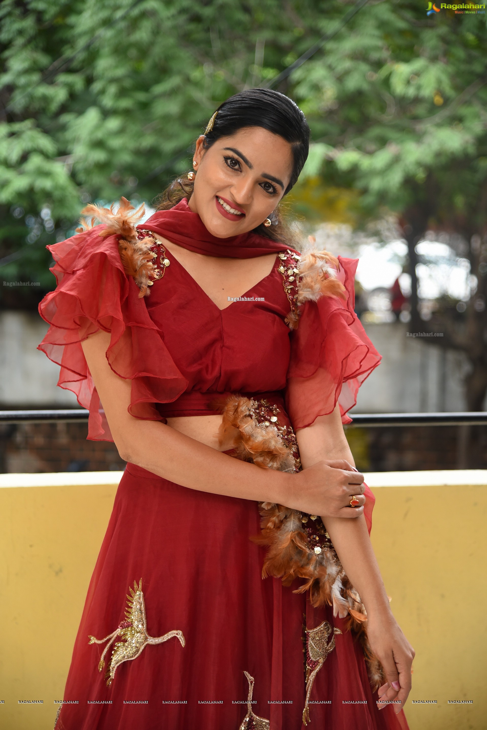 Sukrutha Wagle @ Rama Chakkani Seetha Press Meet - HD Gallery