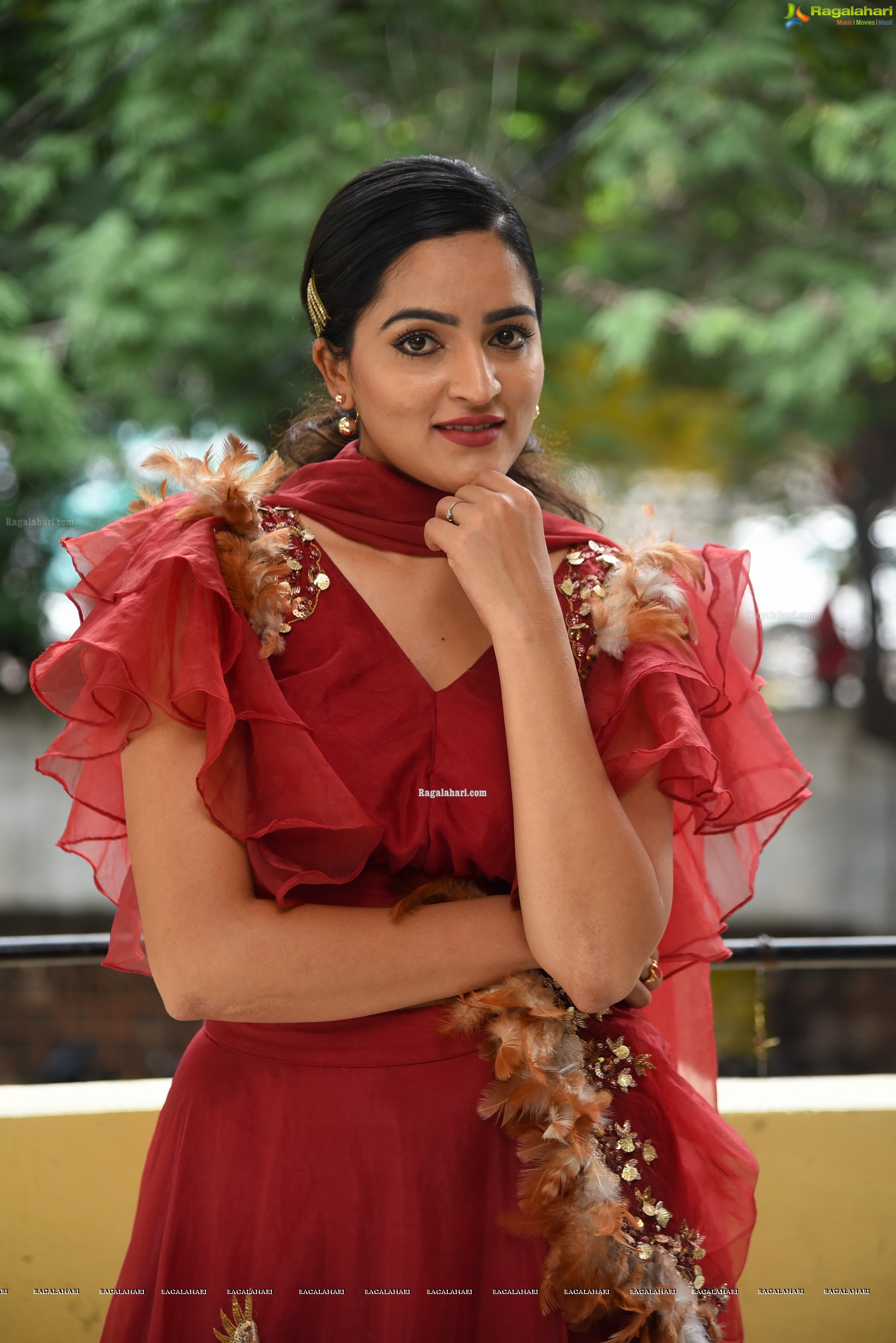 Sukrutha Wagle @ Rama Chakkani Seetha Press Meet - HD Gallery