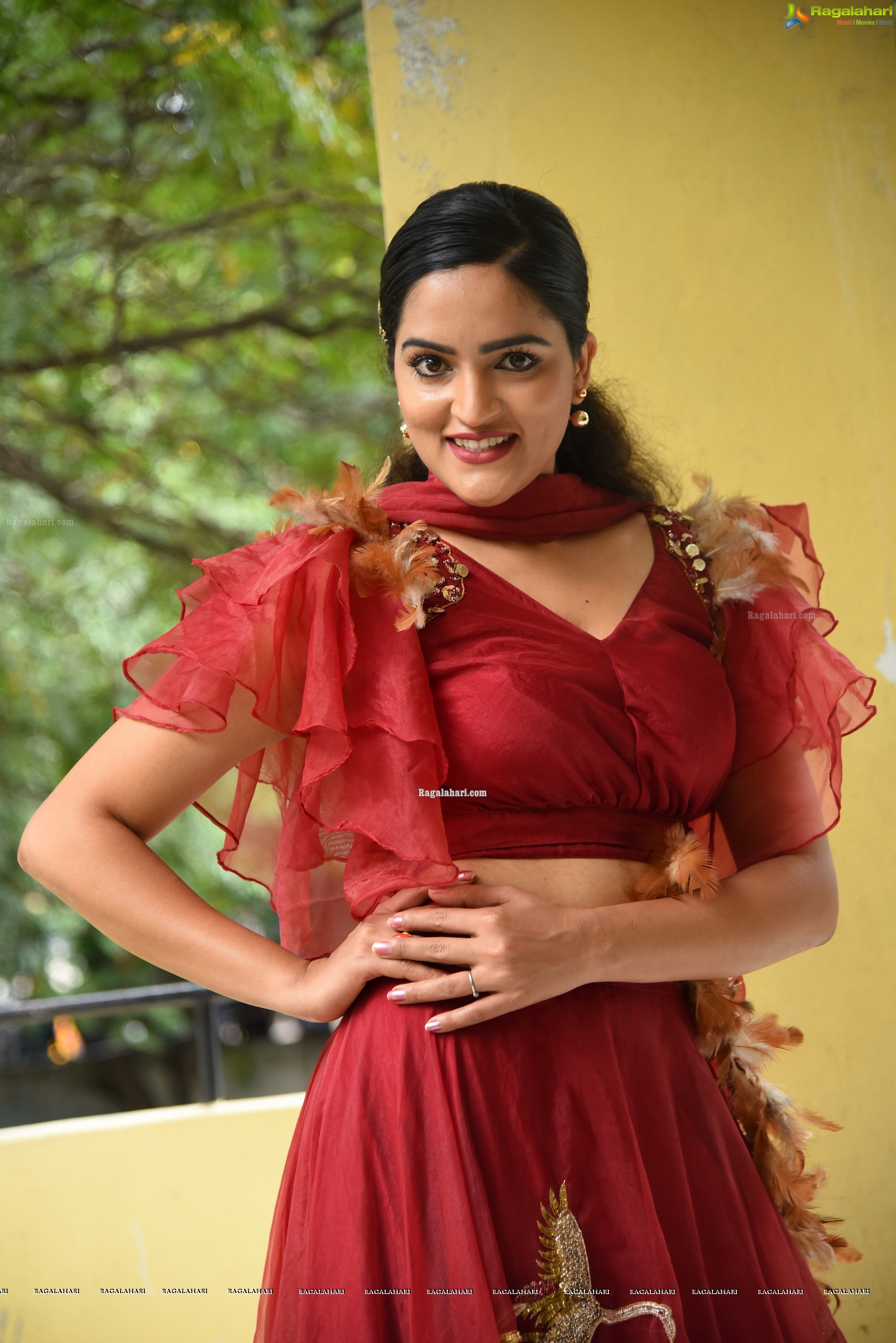 Sukrutha Wagle @ Rama Chakkani Seetha Press Meet - HD Gallery