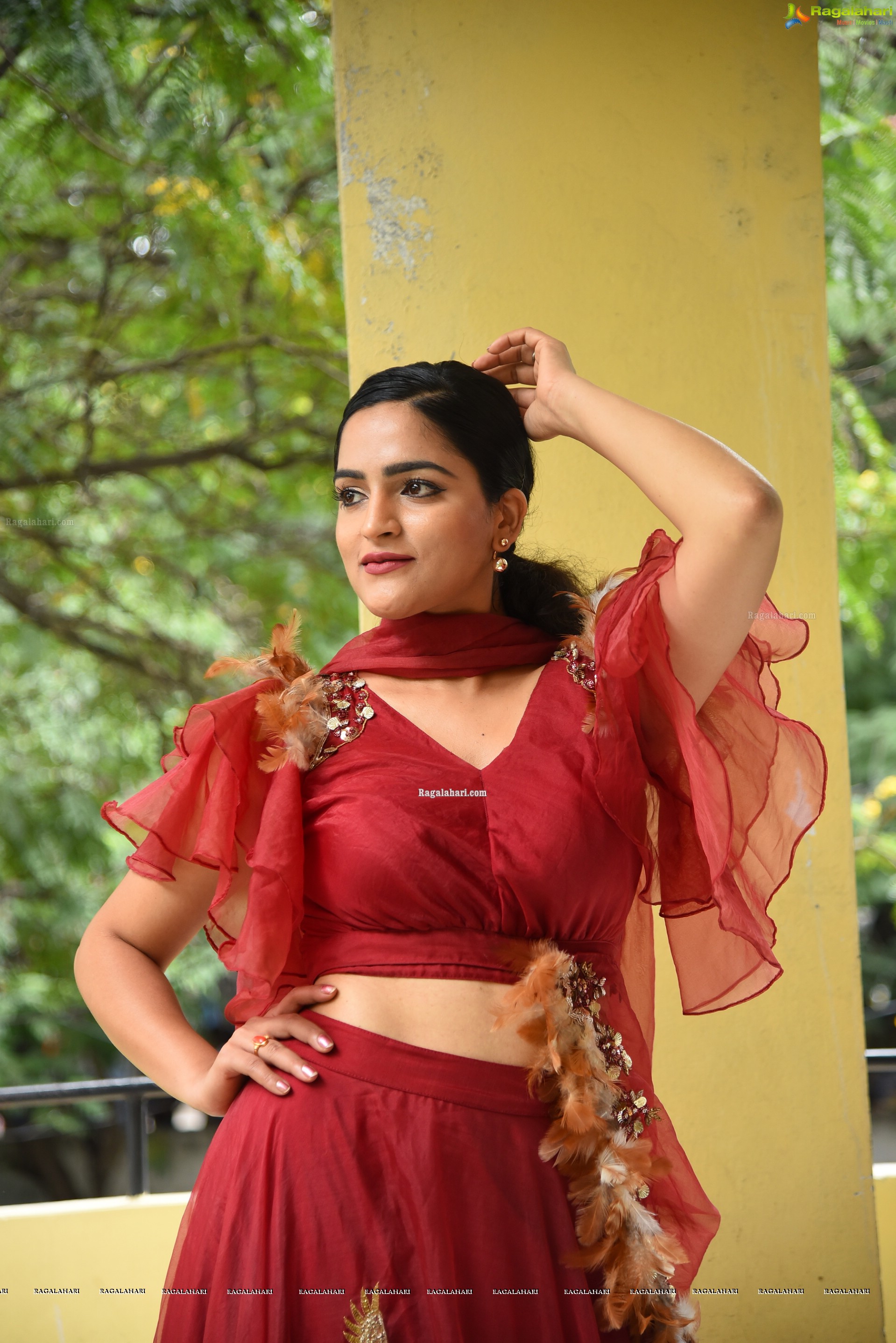 Sukrutha Wagle @ Rama Chakkani Seetha Press Meet - HD Gallery