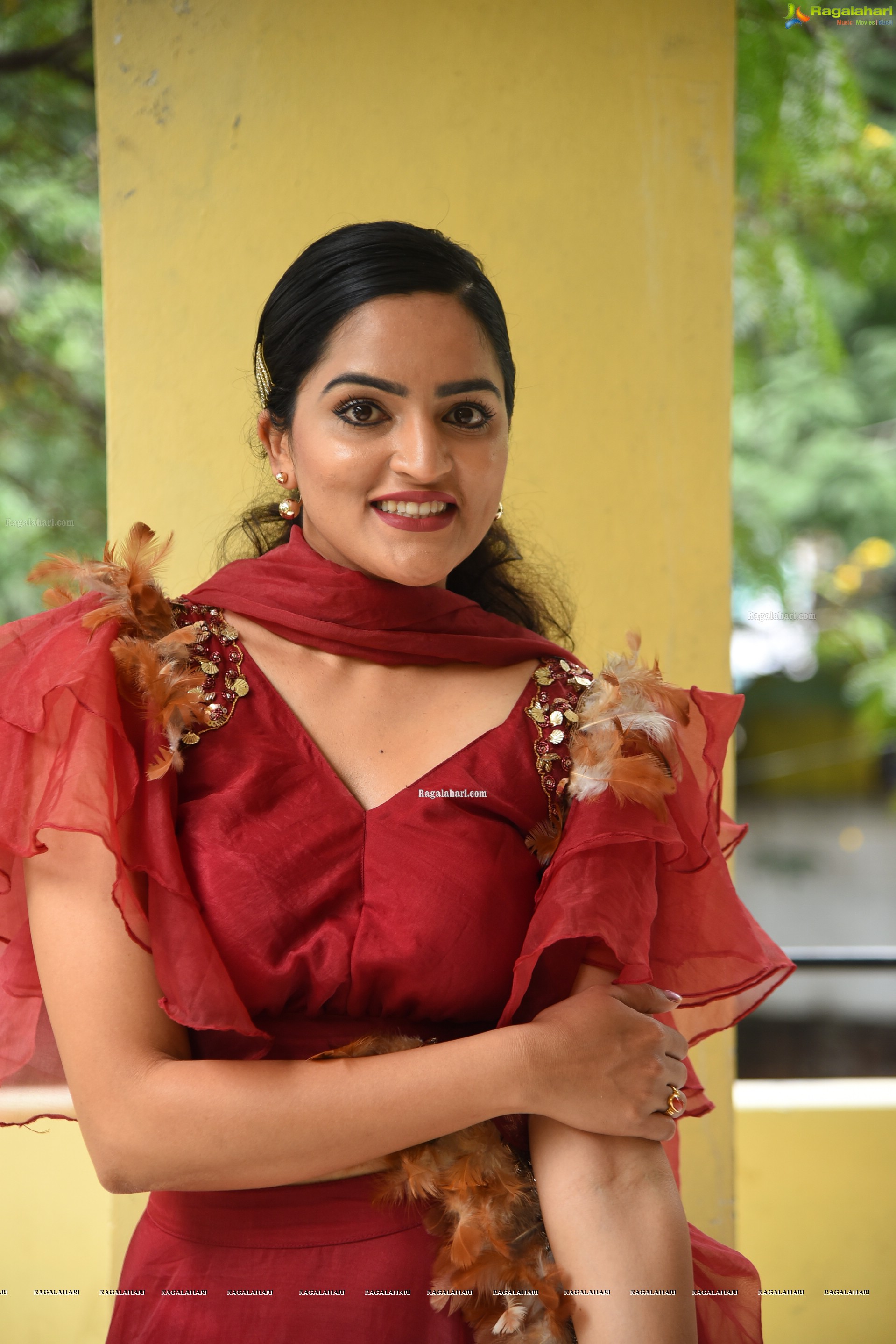 Sukrutha Wagle @ Rama Chakkani Seetha Press Meet - HD Gallery