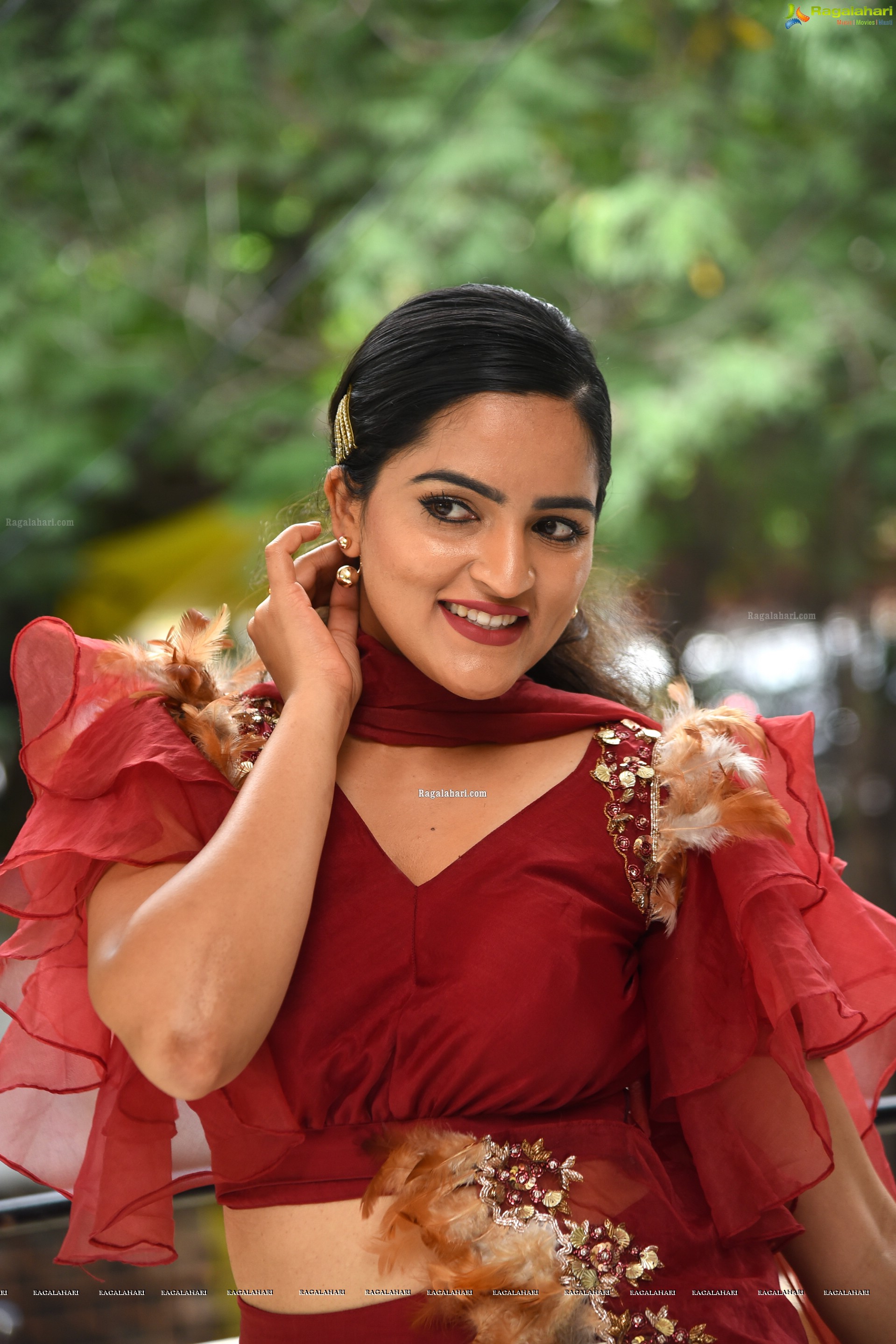 Sukrutha Wagle @ Rama Chakkani Seetha Press Meet - HD Gallery