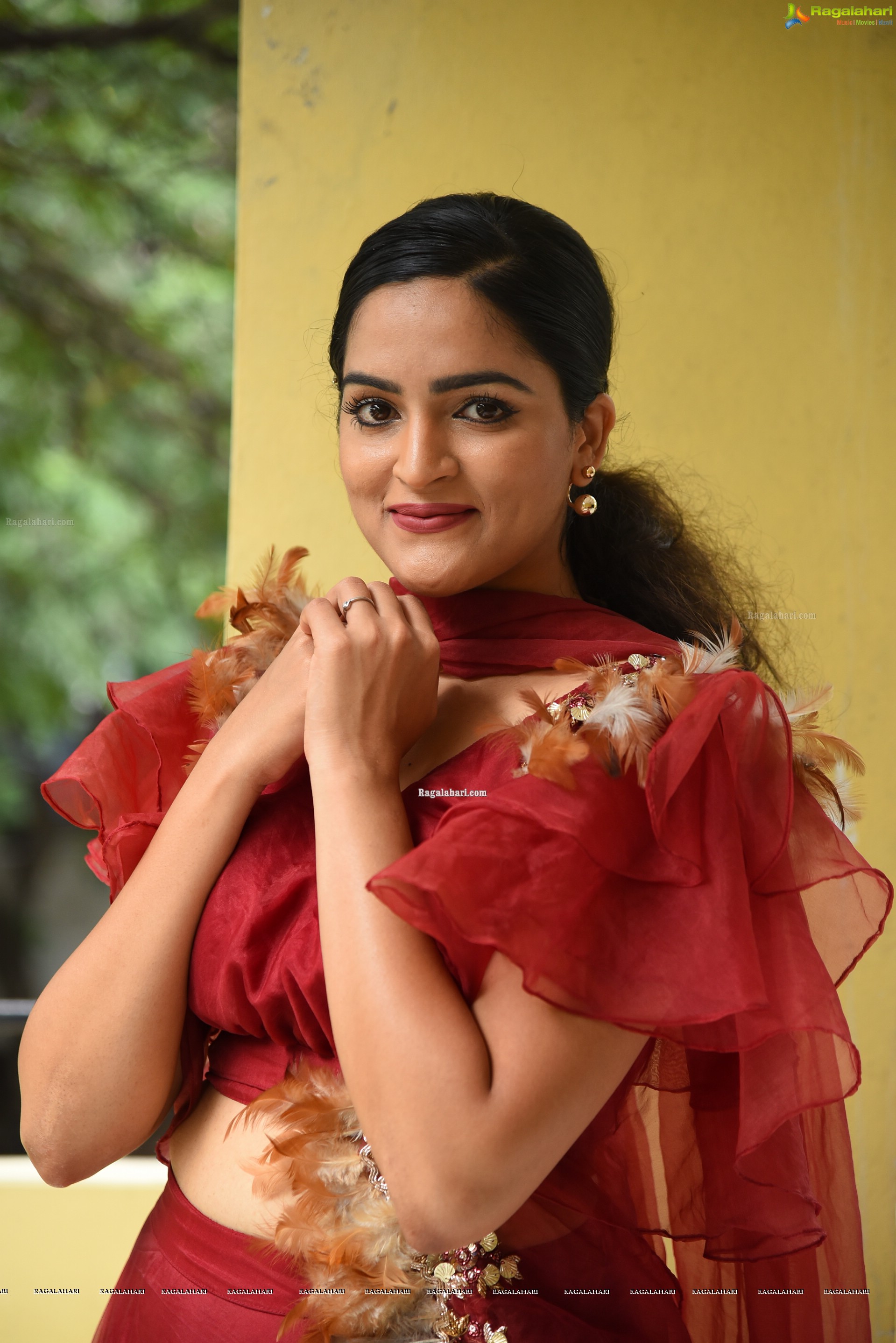 Sukrutha Wagle @ Rama Chakkani Seetha Press Meet - HD Gallery