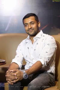 Surya Photos at Bandobast Interview