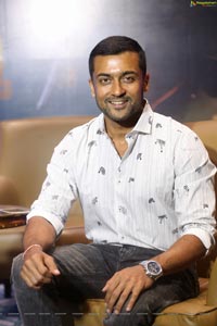 Surya Photos at Bandobast Interview