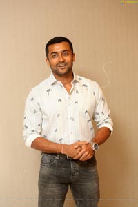 Surya Photos at Bandobast Interview