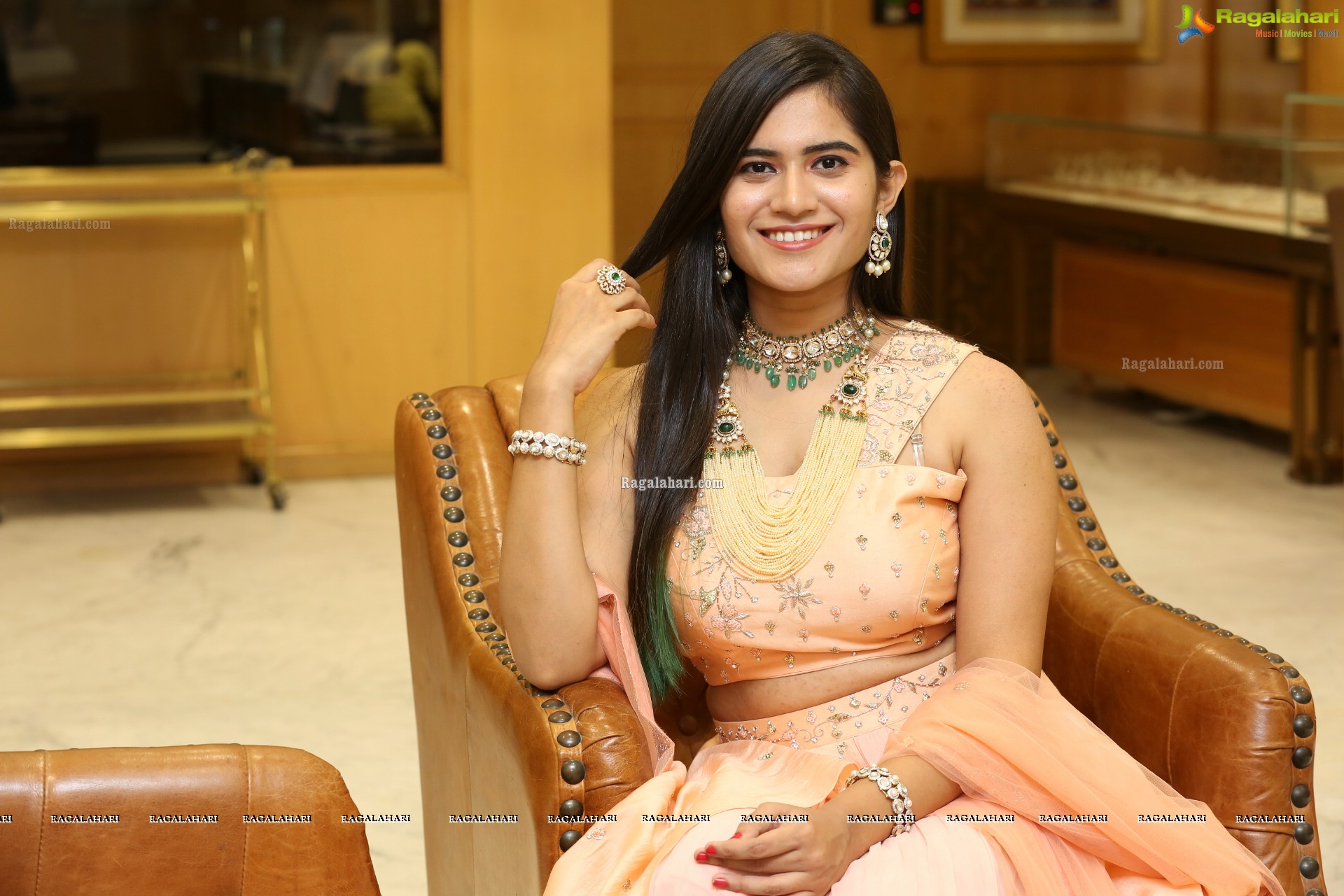 Tara Chowdary at Sri Krishna Jewellers' Trendy Jewellery Collection Launch - HD Gallery