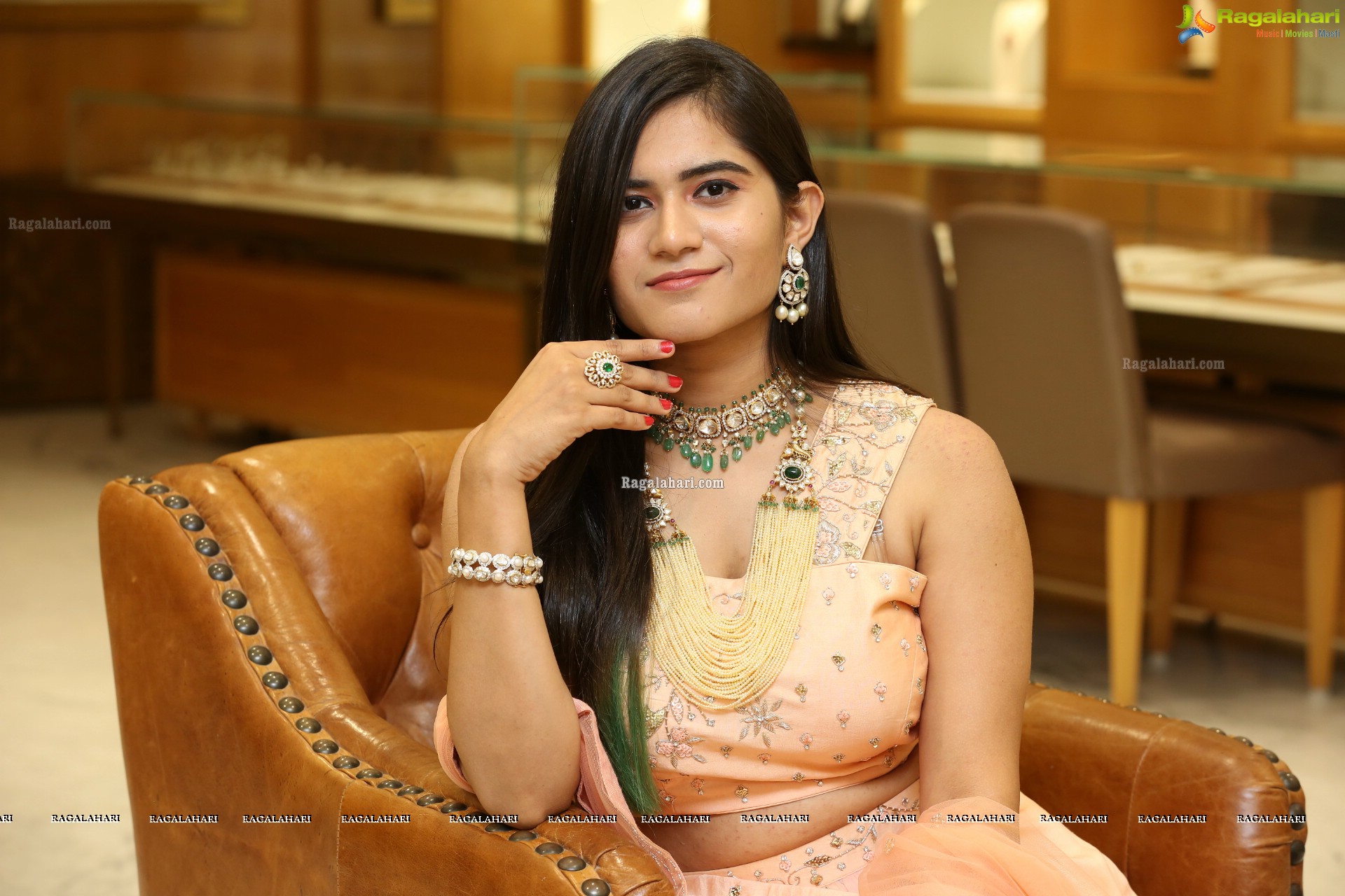 Tara Chowdary at Sri Krishna Jewellers' Trendy Jewellery Collection Launch - HD Gallery