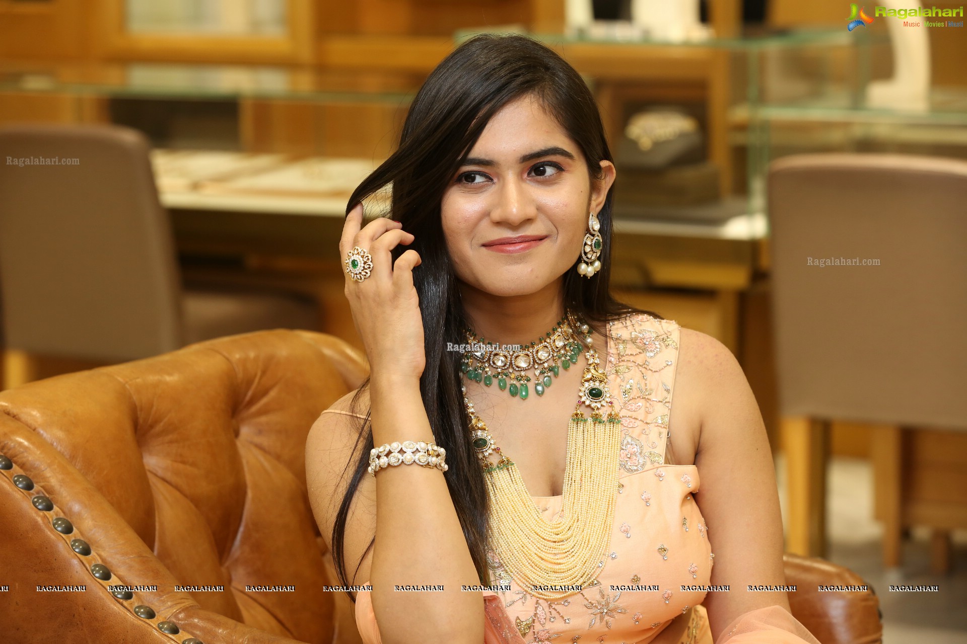 Tara Chowdary at Sri Krishna Jewellers' Trendy Jewellery Collection Launch - HD Gallery