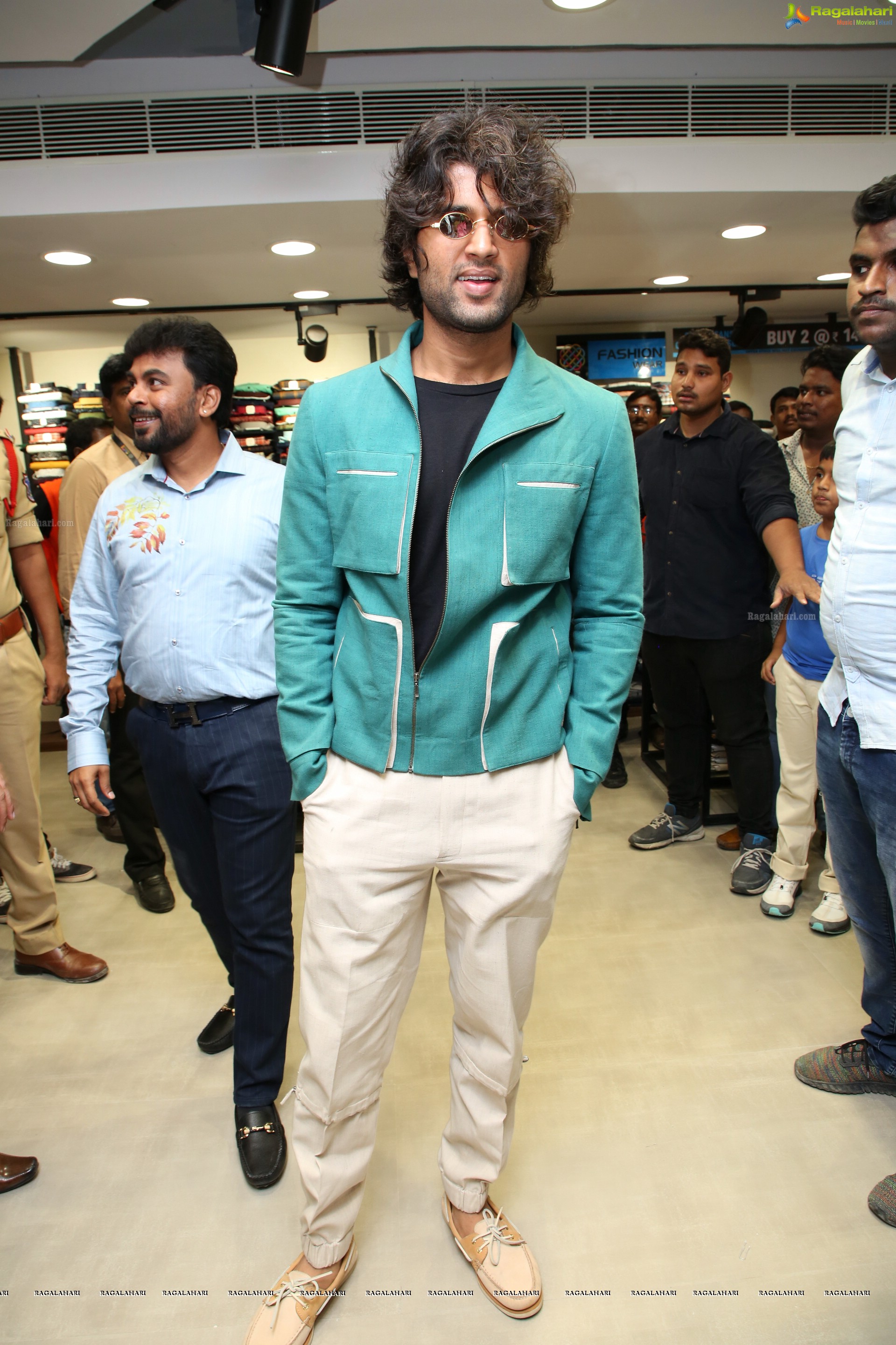 Vijay Deverakonda at KLM Fashion Mall Launch at AS Rao Nagar