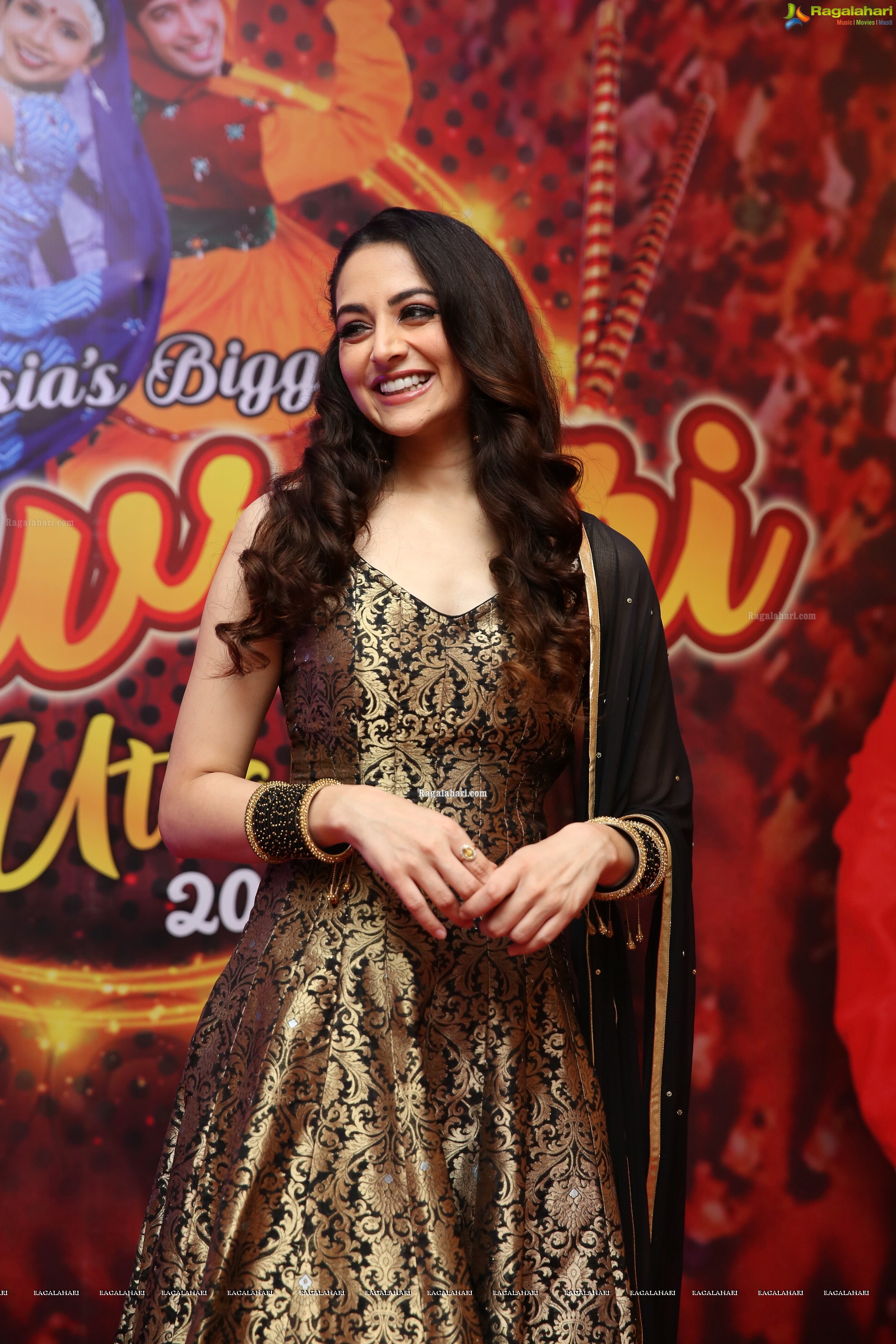 Zoya Afroz @ Country Club Navaratri Utsav 2019 Announcement - HD Gallery