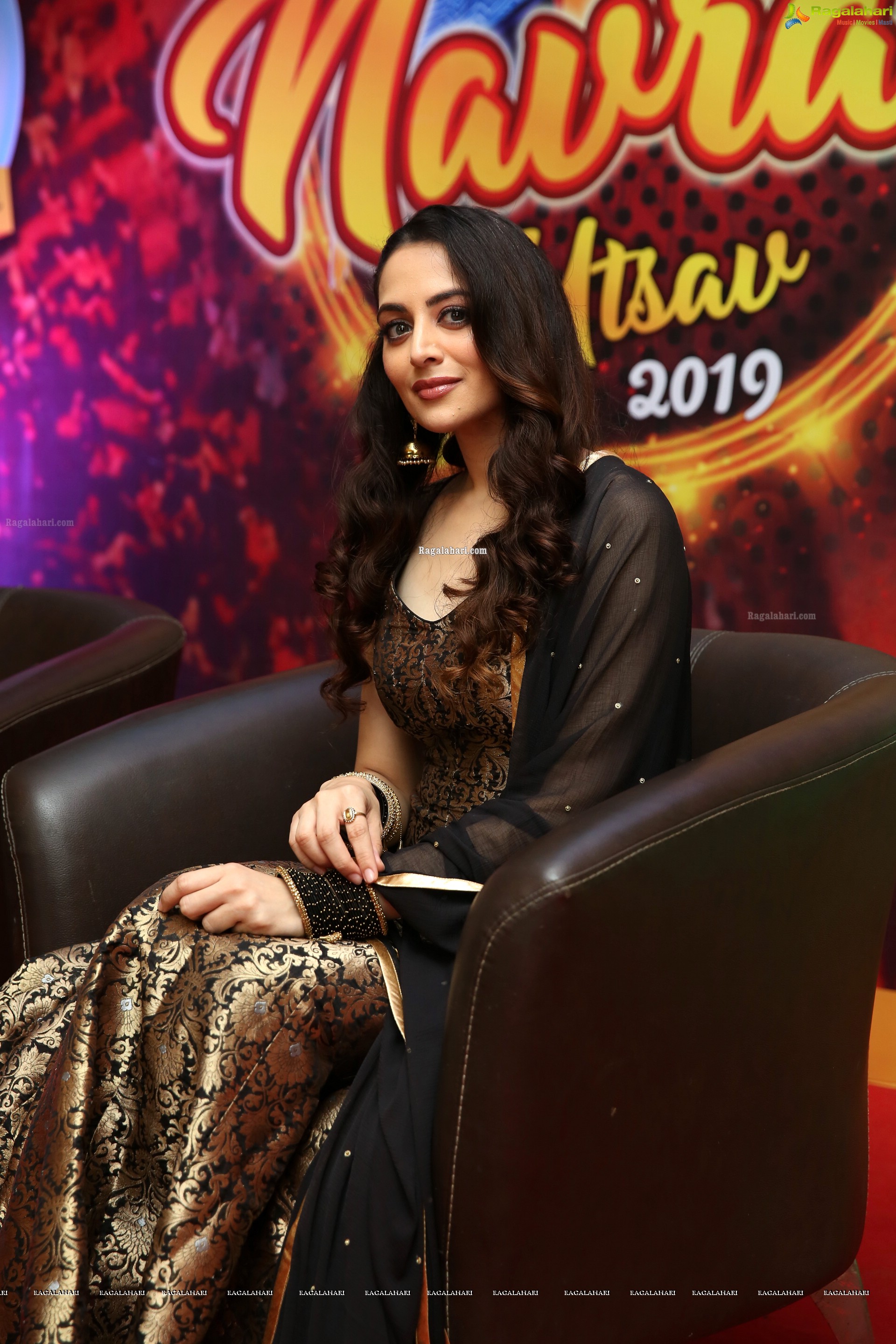 Zoya Afroz @ Country Club Navaratri Utsav 2019 Announcement - HD Gallery