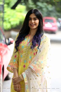 Adah Sharma at Question Mark First Look Launch