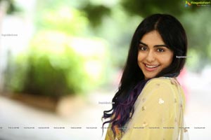 Adah Sharma at Question Mark First Look Launch