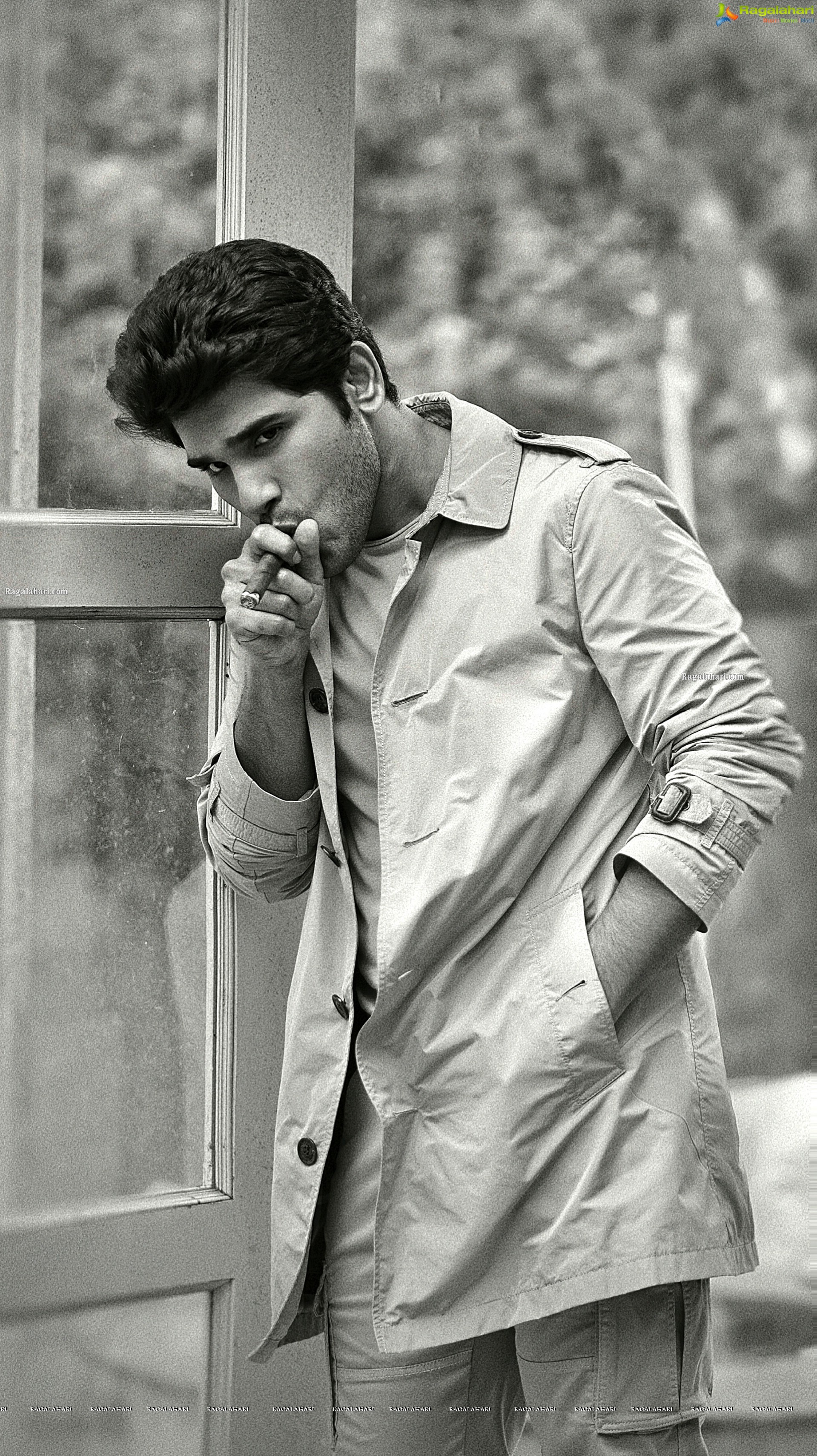 Allu Sirish Poses with cigar in mouth