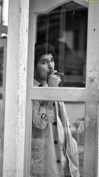 Allu Sirish Poses with cigar in mouth