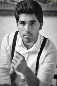 Allu Sirish Poses with cigar in mouth