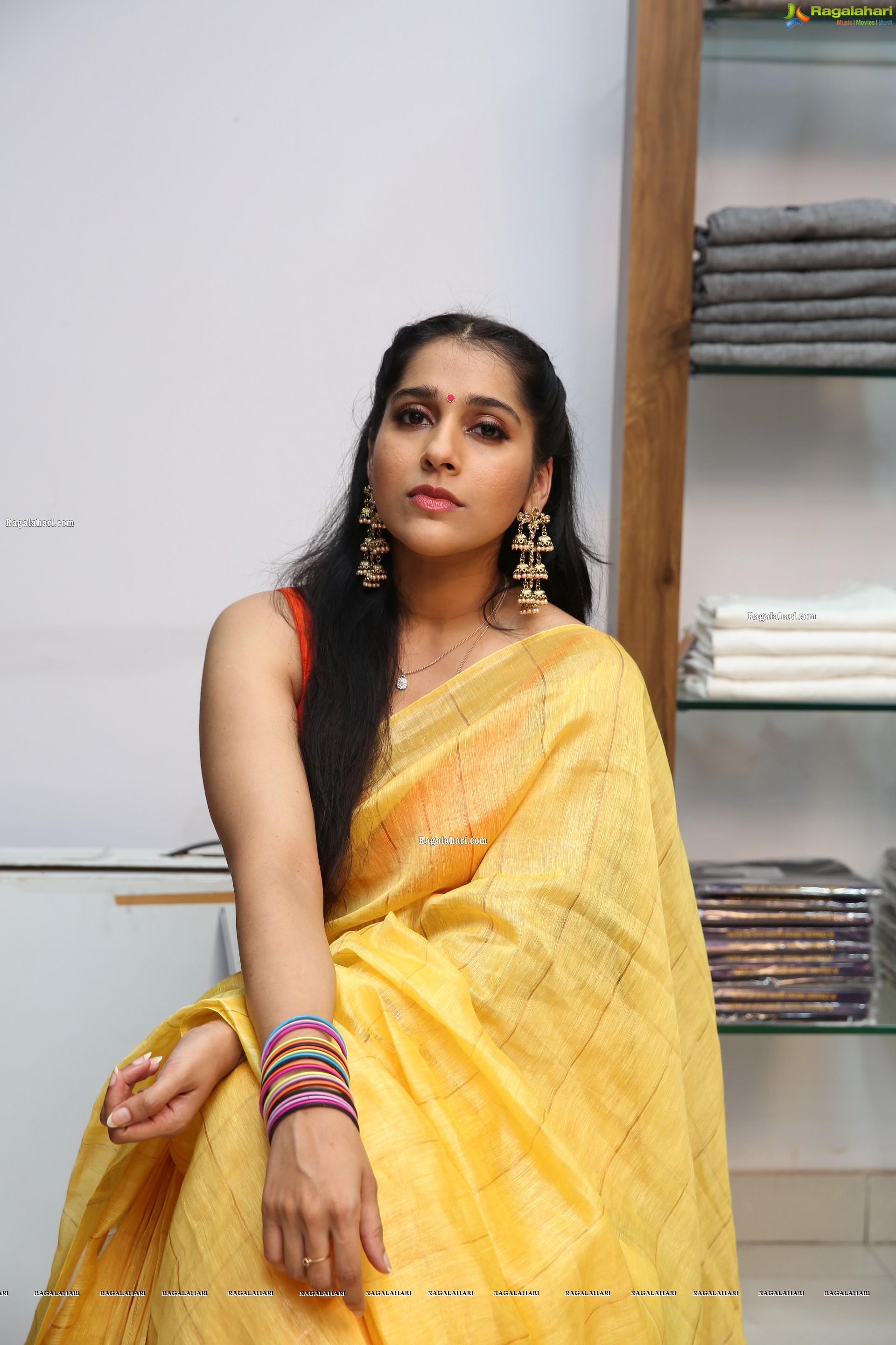 Rashmi Gautam at Linen House E-Commerce Portal Launch