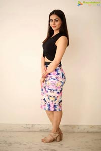 Aksha Pardasany at Akhila Title Launch Event