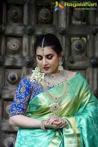 Archana Shastry In Silk Saree