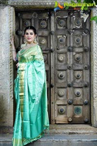Archana Shastry In Silk Saree