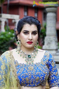 Archana Shastry In Silk Saree