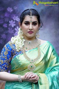 Archana Shastry In Silk Saree